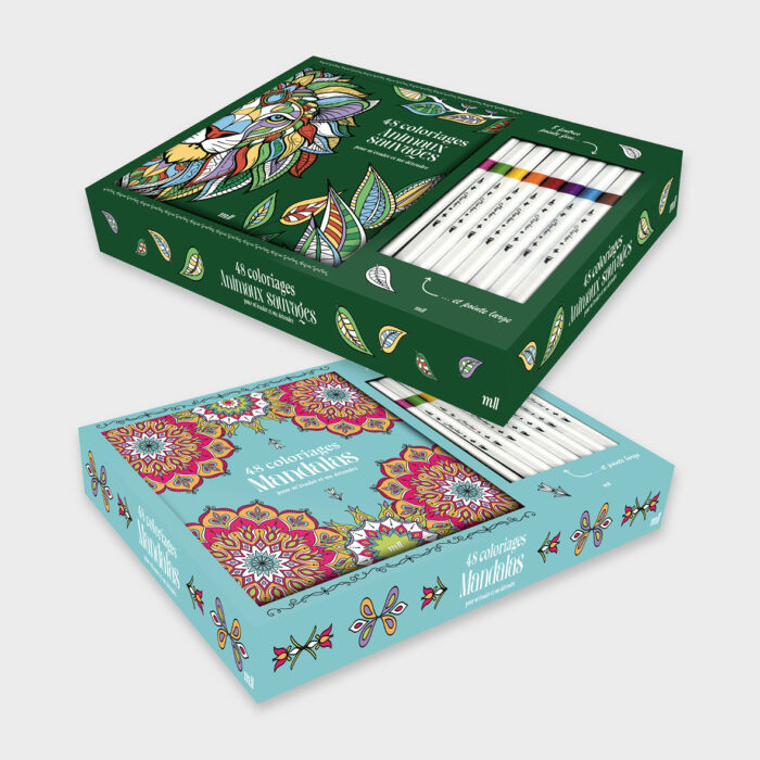 COFFRETS DE COLORIAGES