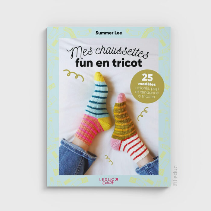 MES CHAUSSETTES FUN EN TRICOT